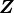 \bm{Z}
